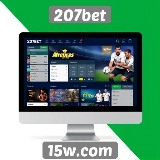 Experiência do usuário no 207bet e sua interface