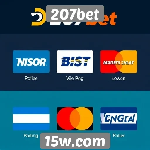 Métodos de pagamento suportados pelo 207bet
